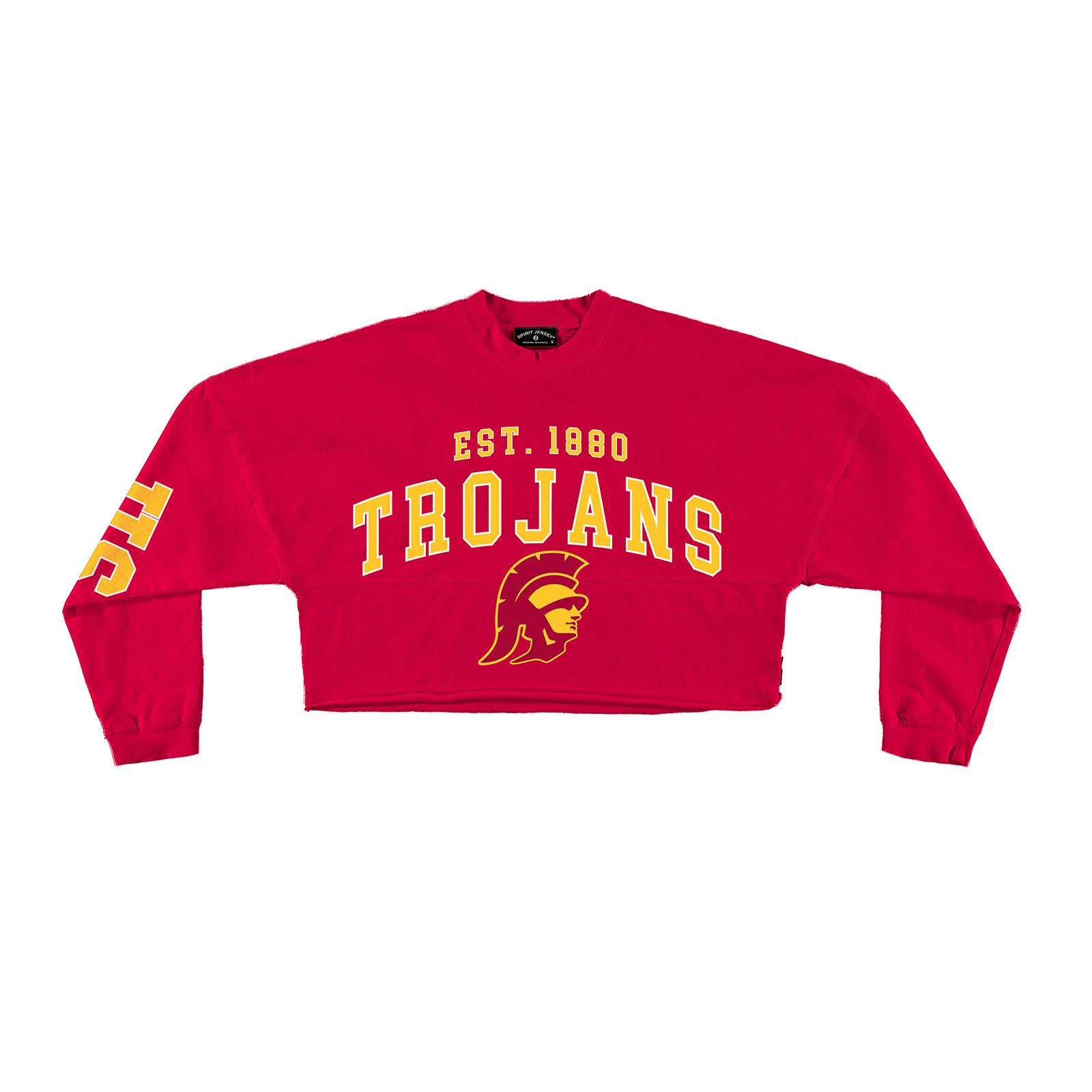 USC Trojans Womens Cropped Spirit Jersey image01
